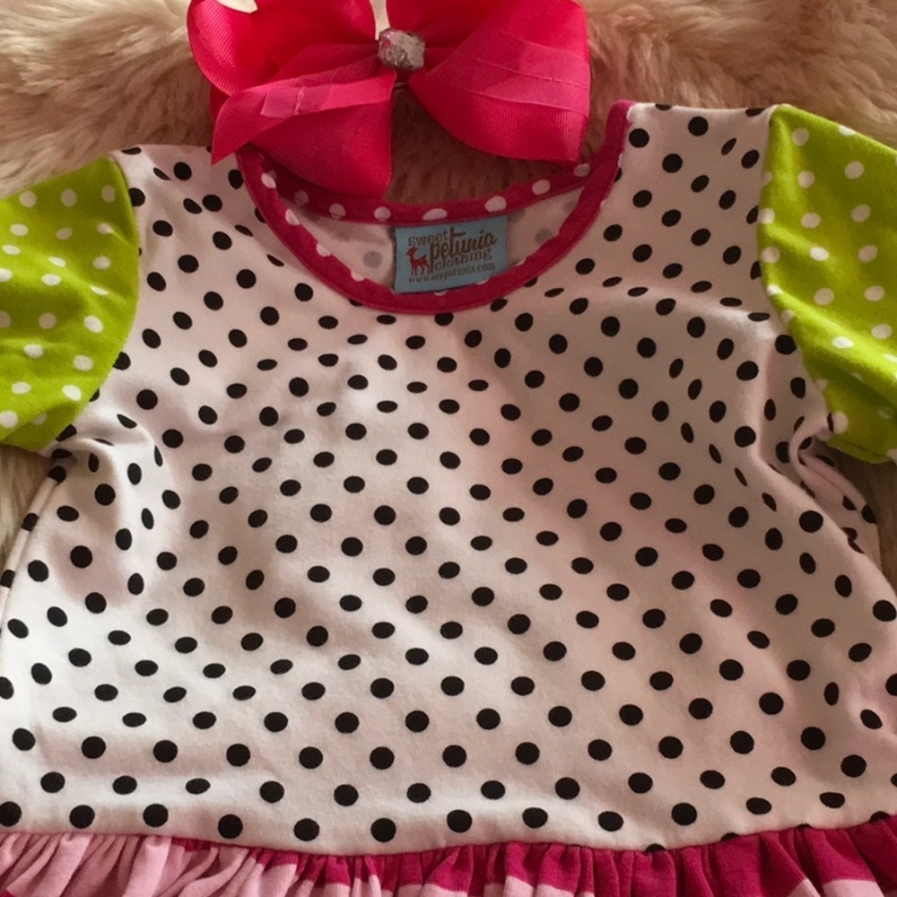 🦌 Sweet Petunia clothing dress GUC size 4 - Picture 3 of 8